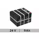 Akumulator 24V 9Ah (Pakiet 2x12V) AGM VRLA do samochodu