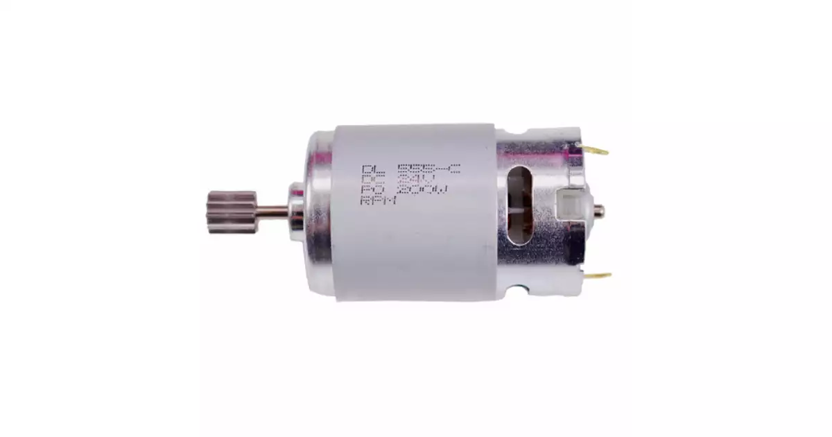 CNANRNANC Lot de 2 boîtes de vitesses électriques RS555 24 V 40 000 tr/min Remplacement pour enfants Jouet portable 24 V 200 W