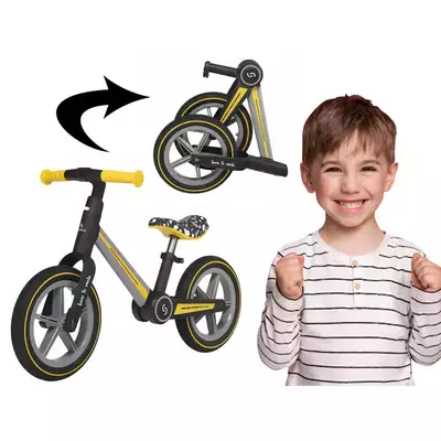Składany rowerek biegowy Skiddou Ronny Yellow