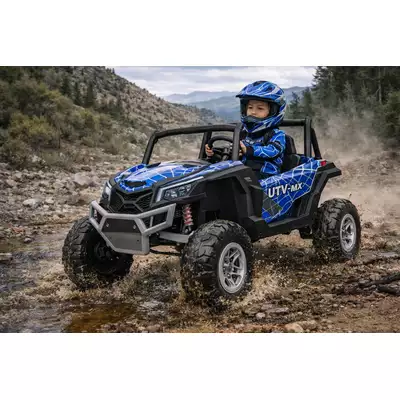 Buggy na akumulator UTV-MX XMX613 Niebieski Spider Man 24V 4x4