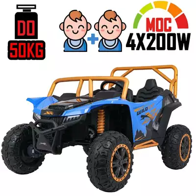 Duży Buggy Arctic Cat A600 Wildcat Niebieski