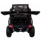 Buggy SuperStar 4x4 Czarny Dwuosobowy pojazd terenowy