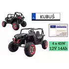 Buggy SuperStar 4x4 XMX603 MP4 Czarny Dwuosobowy samochód terenowy