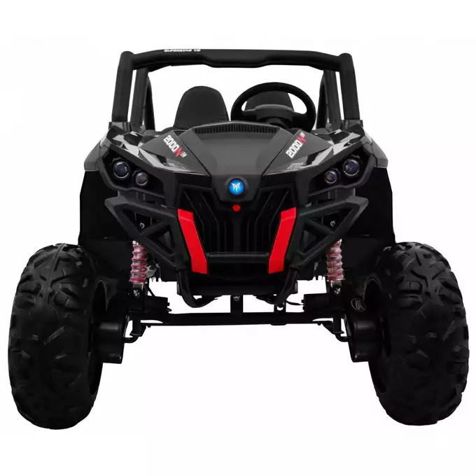Buggy SuperStar 4x4 Czarny Dwuosobowy pojazd terenowy