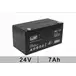 Akumulator 24V 7Ah AGM VRLA do samochodu/motoru